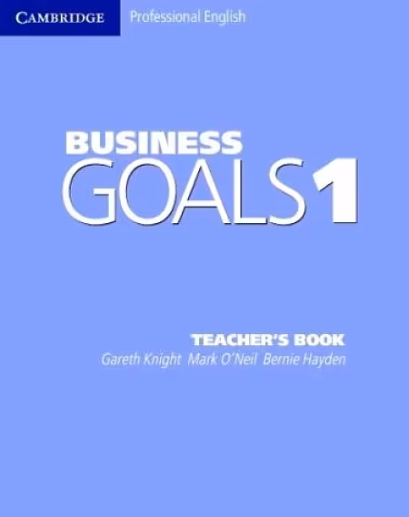 �����: Business Goals 1. Teacher's Book