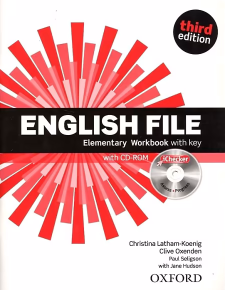 �����: English File. Elementary. Workbook with Key and iChecker (+ DVD)