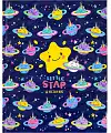 Дневник 1-4 класс 48 листов, глянцевая ламинация, с подсказом, "Little star"