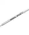 Ручка гелевая "Sakura Gelly Roll 08", белый средний стержень