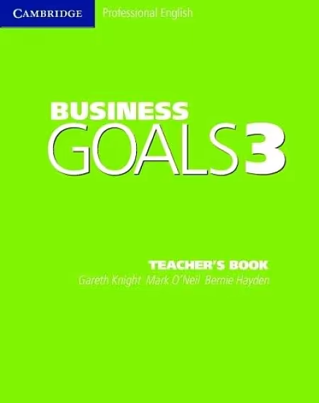 �����: Business Goals 3 Teacher's Book